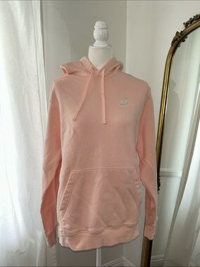 Nike Peach Pink Blush Hoodie Hooded Sweatshirt